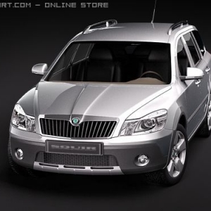 Skoda O2 Scout 3D