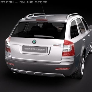 Skoda O2 Scout 3D