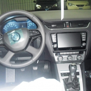 Interieur nieuwe auto