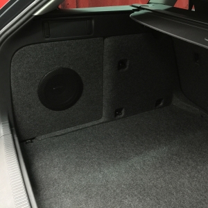 Octavia audio upgrade - Subwoofer