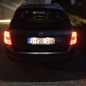 LED verlichting kenteken / nummerplaat