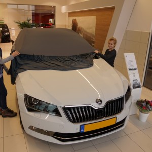 Skoda Superb Combi 2.0 TDI Aflevering