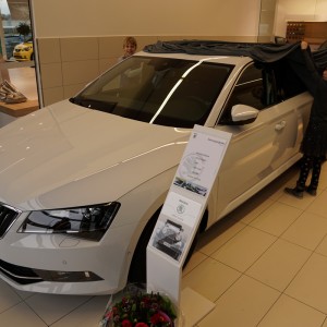 Skoda Superb Combi 2.0 TDI Aflevering