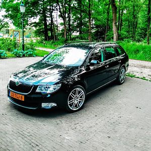 Skoda Superb 2 Combi RS4 wielen