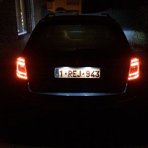 Bluevision nummerplaatverlichting