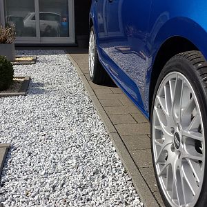 Fabia Style met sportophanging en BBS CS 17"