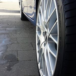 Fabia Style met sportophanging en BBS CS 17"