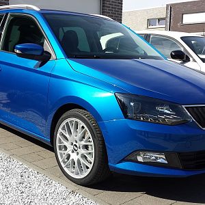 Fabia Style met sportophanging en BBS CS 17"