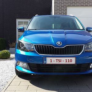 Fabia Style met sportophanging en BBS CS 17"