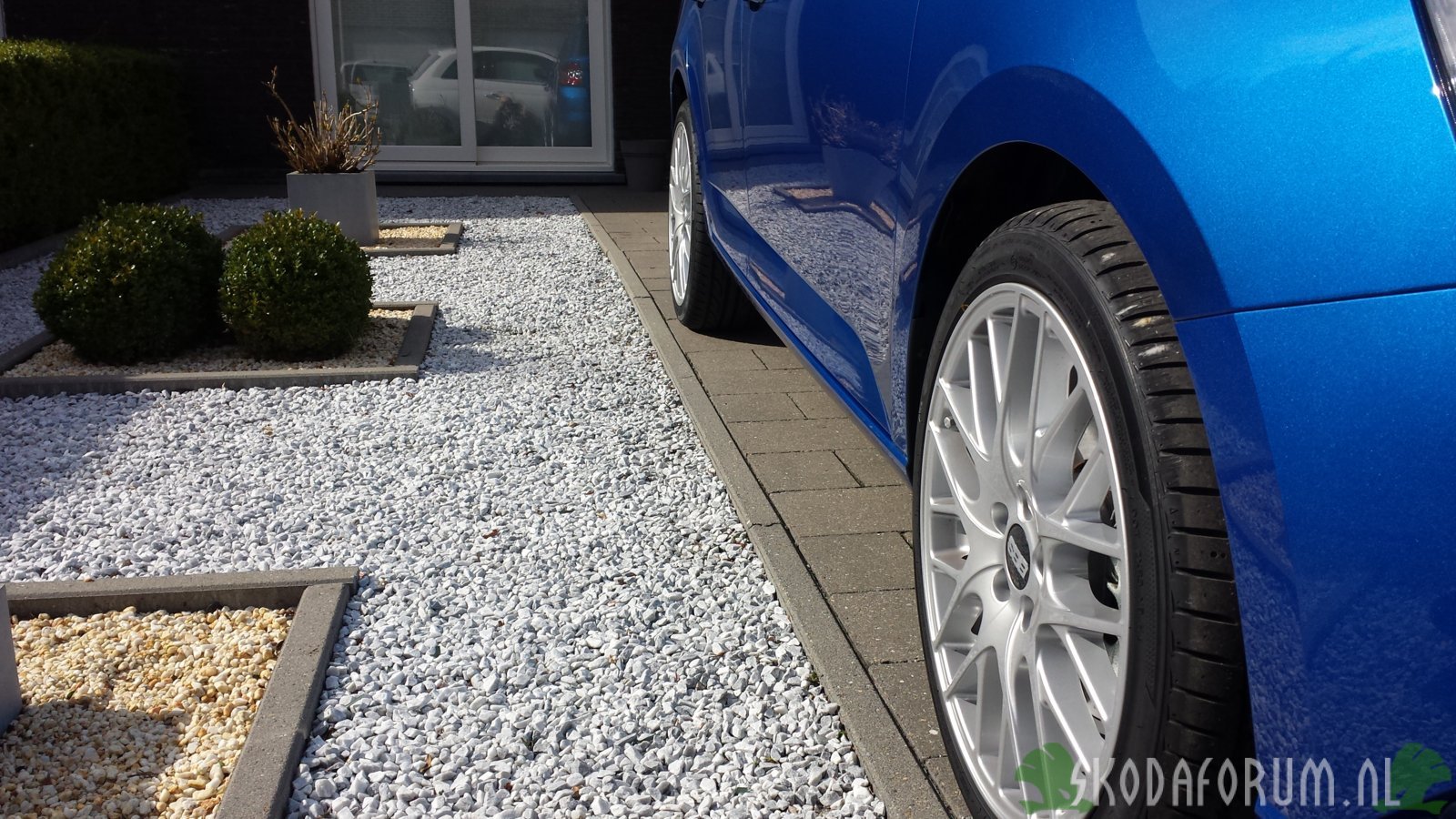 Fabia Style met sportophanging en BBS CS 17"