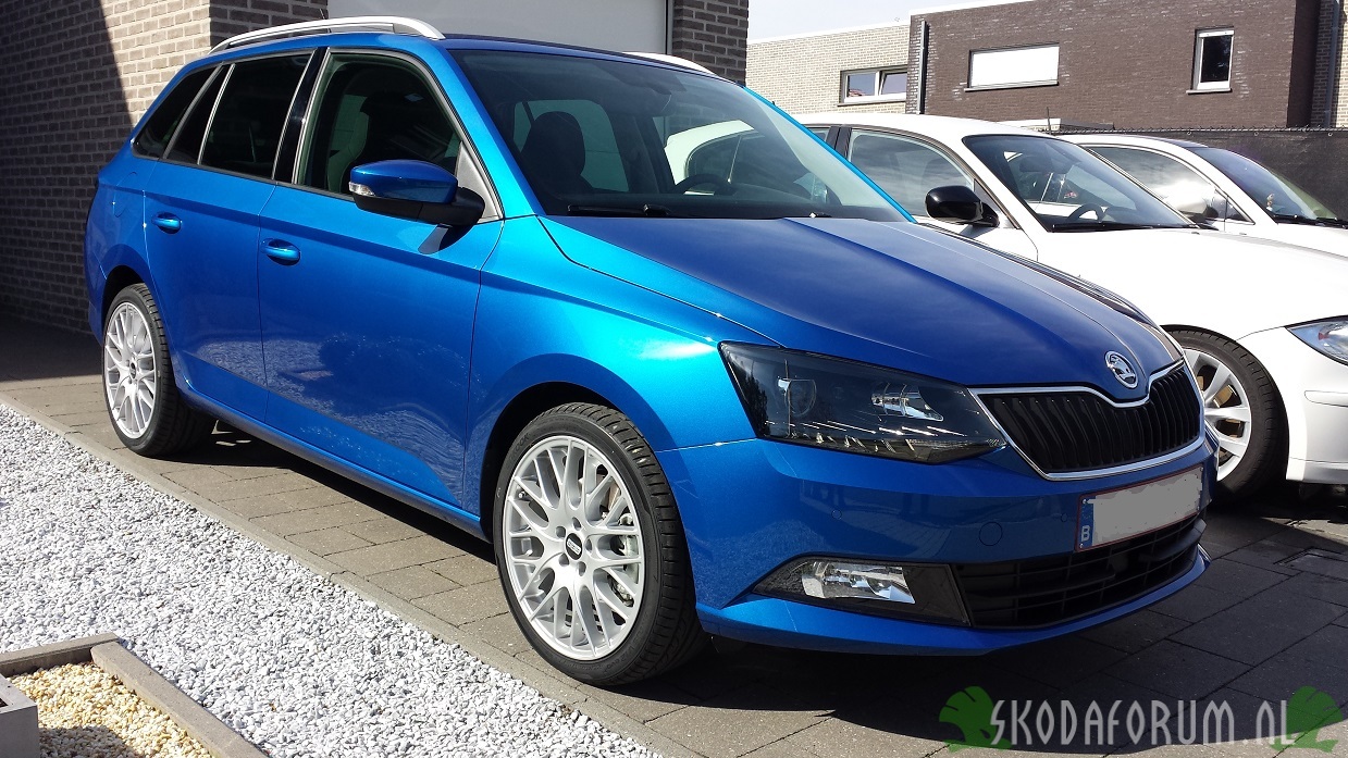 Fabia Style met sportophanging en BBS CS 17"