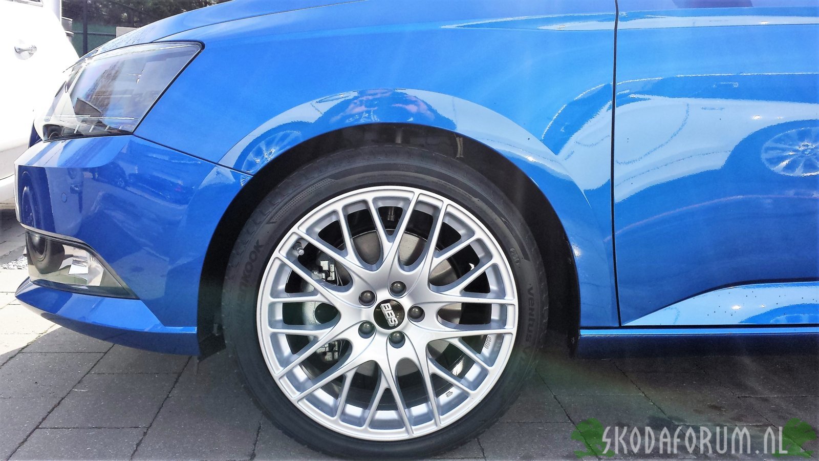 Fabia Style met sportophanging en BBS CS 17"