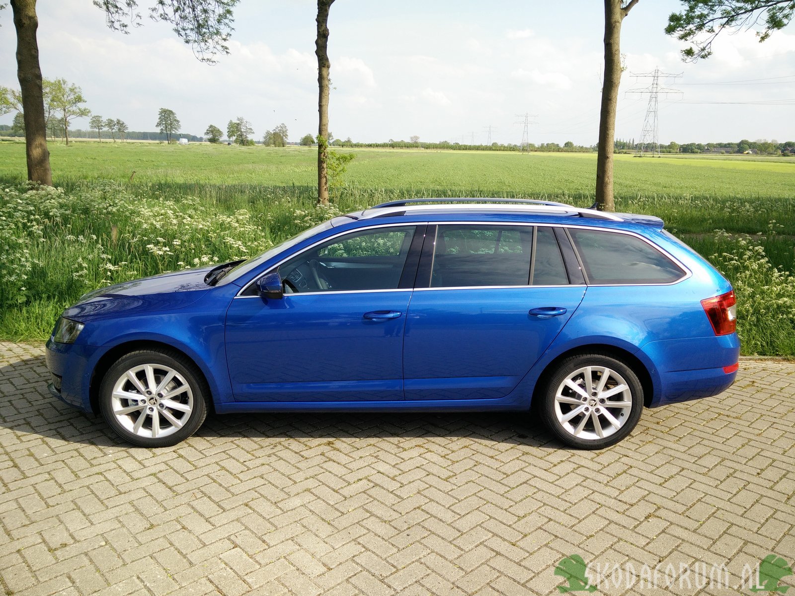 Octavia Combi EBL 1.6 TDI  DSG Race Blue