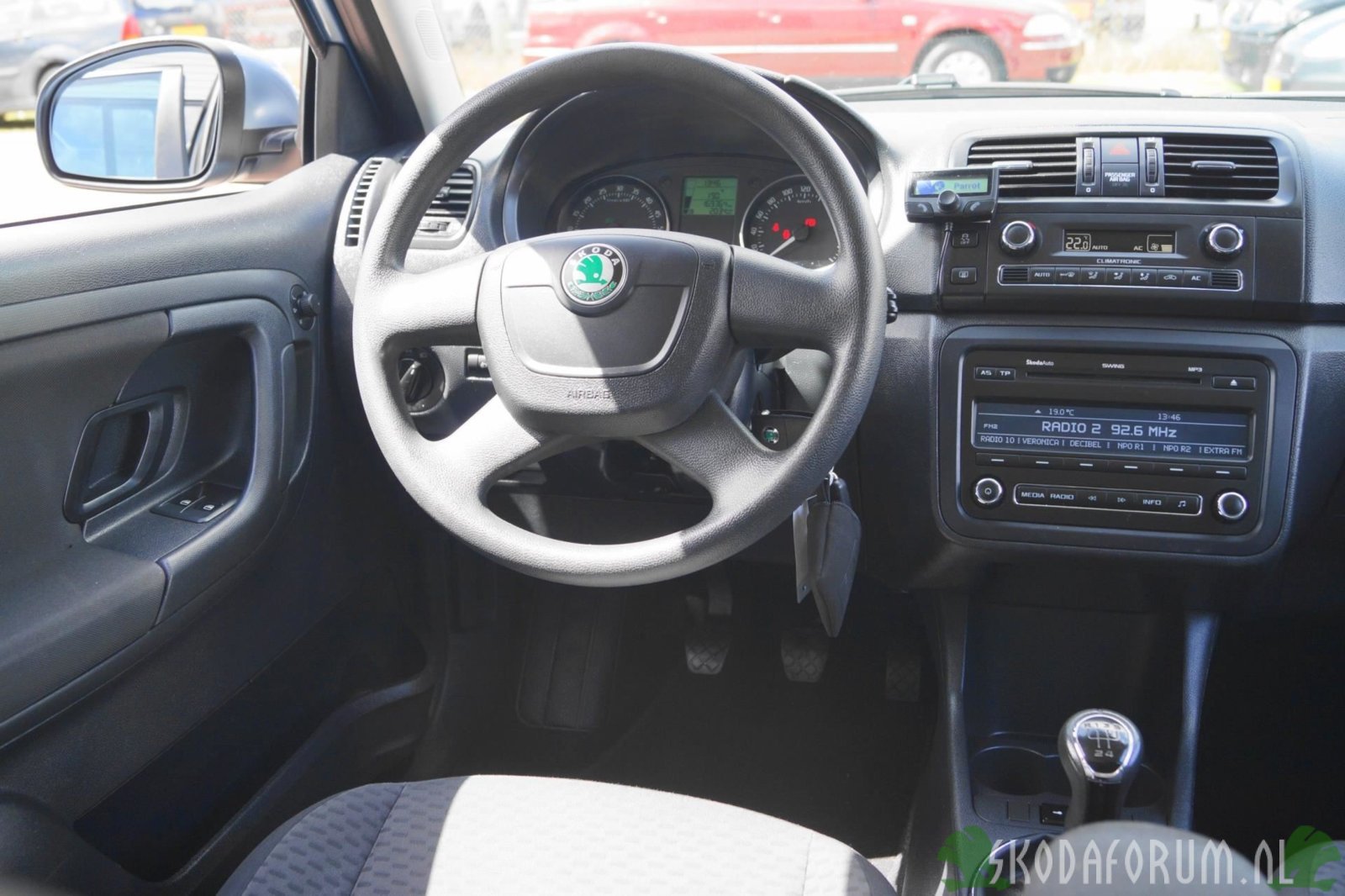 Skoda Fabia 1.2 TDI GL 2012 interieur