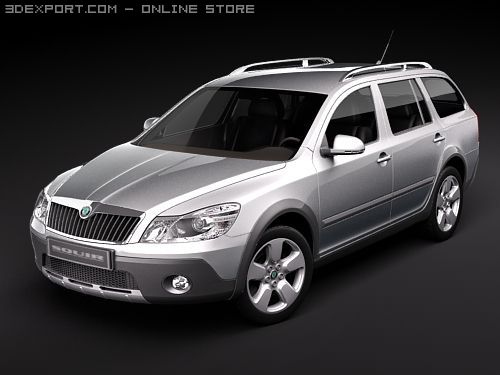 Skoda O2 Scout 3D