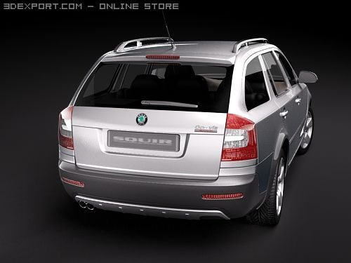 Skoda O2 Scout 3D