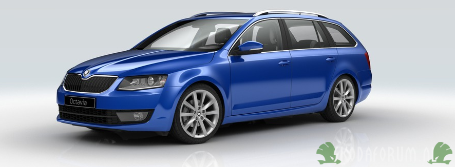 Skoda Octavia Combi Race Blue Metallic