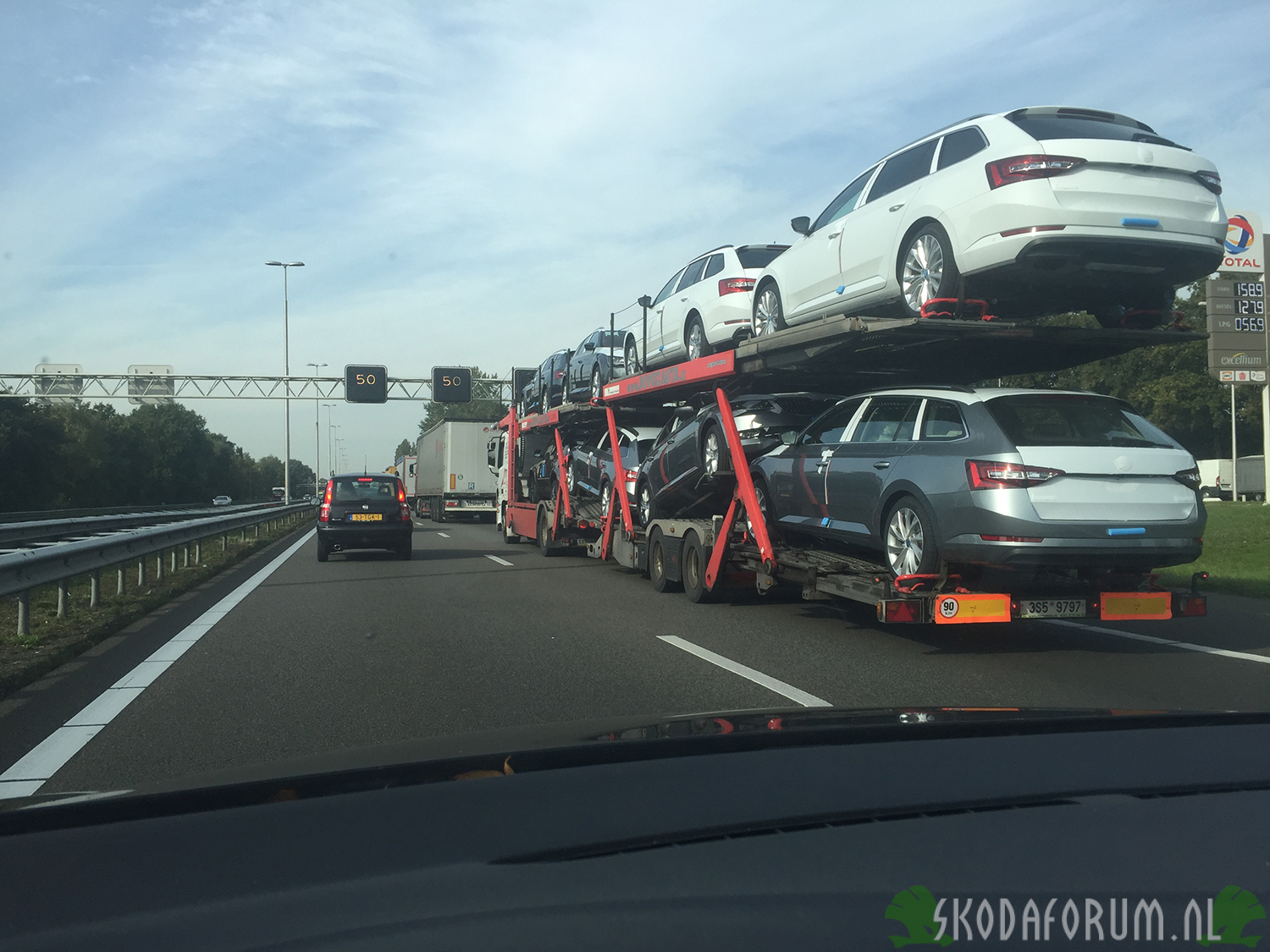 Skoda op weg