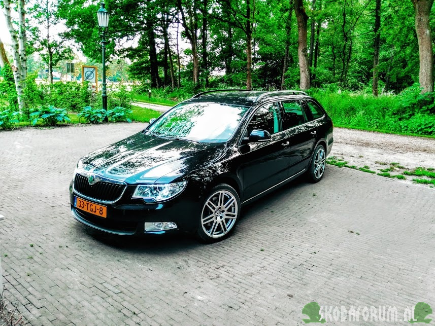 Skoda Superb 2 Combi RS4 wielen